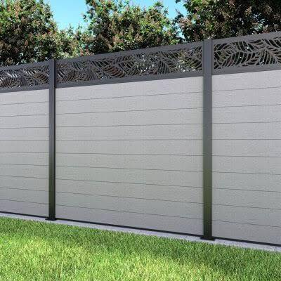 Composite fence panel