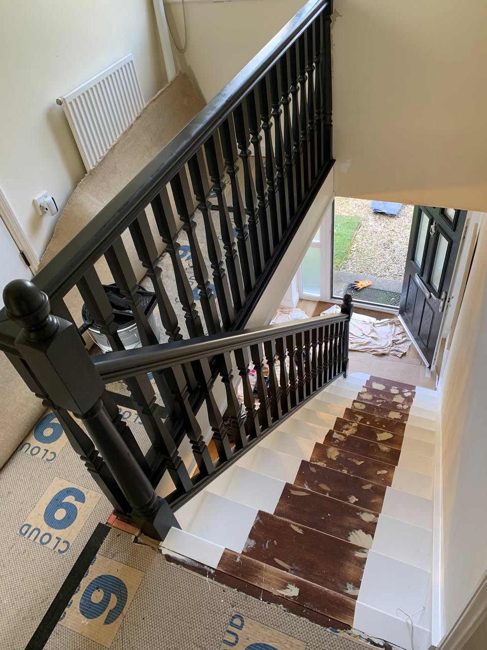 Finished stairs